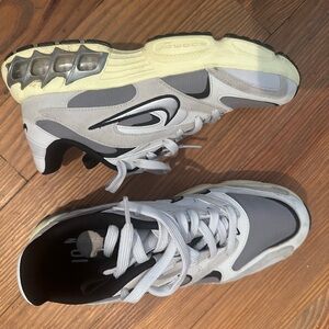 Stylish Gray and Black Sneakers